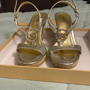 Michael Kors Wedge Sandals Sz 6.5
